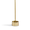 Regina Andrew Geo Rectangle Natural Brass Floor Lamp