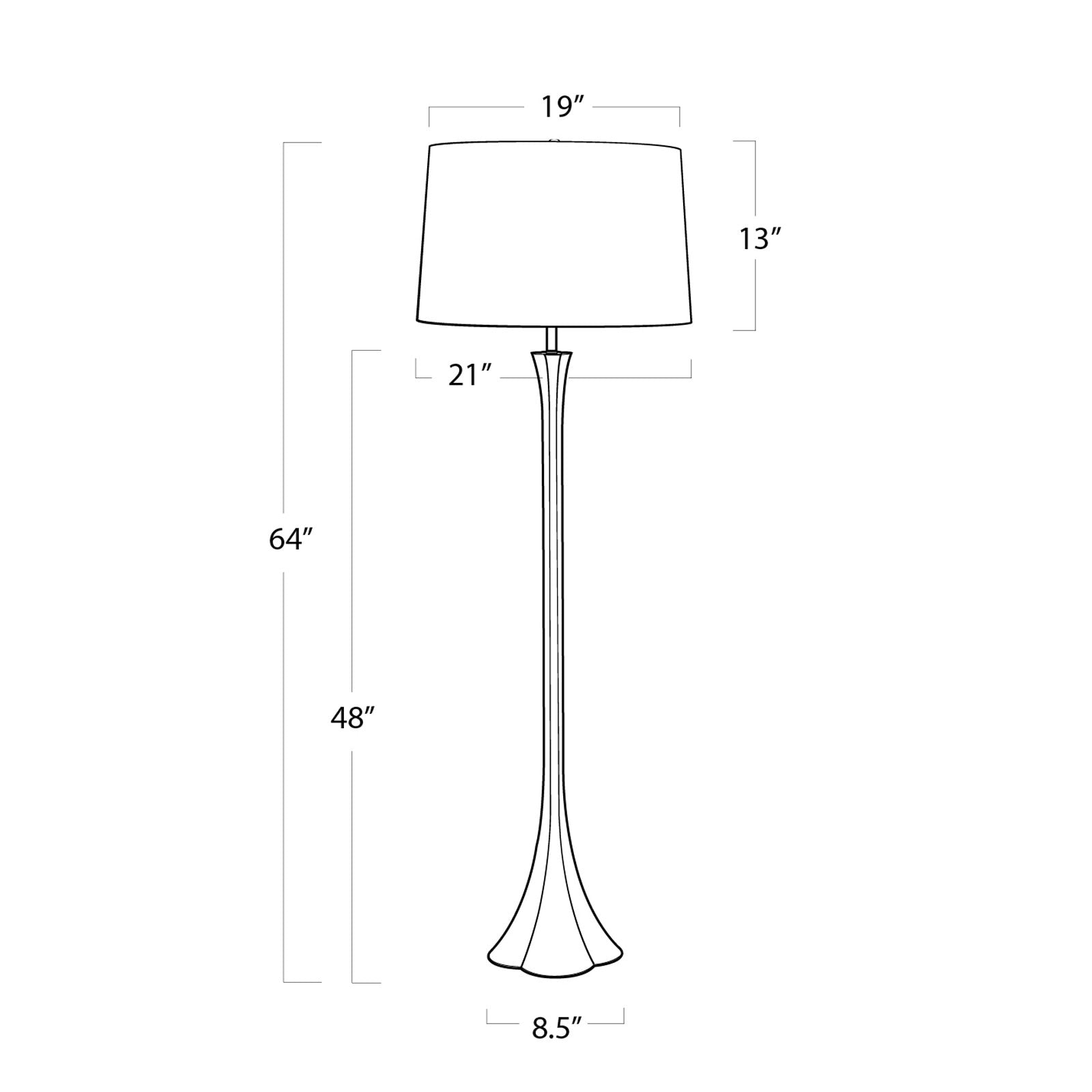 Regina Andrew Lillian Floor Lamp