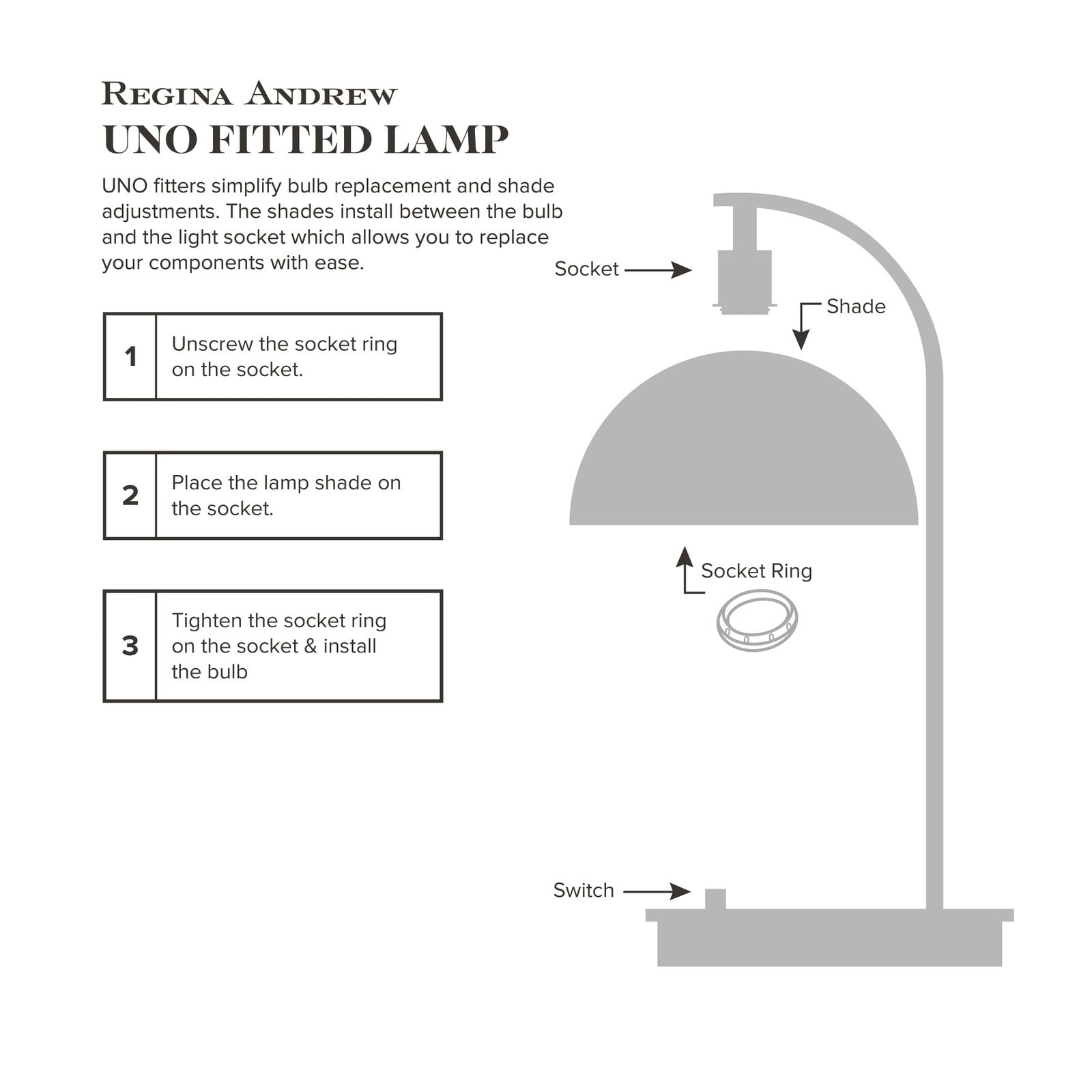 Regina Andrew  Otto Floor Lamp