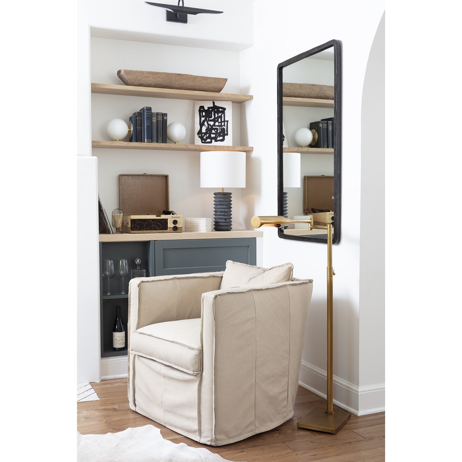 Regina Andrew Noble Floor Task Reading Lamp