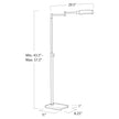 Regina Andrew Noble Floor Task Reading Lamp