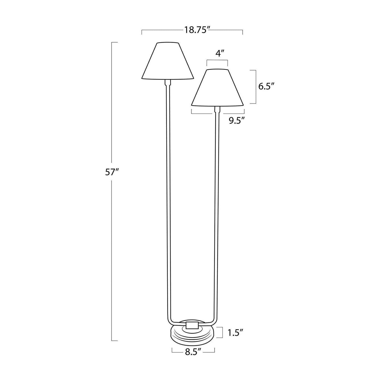 Regina Andrew  Polly Floor Lamp