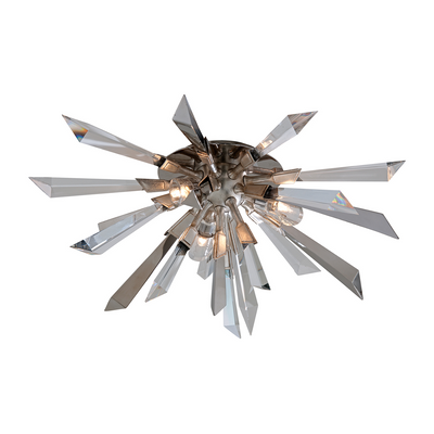 Corbett Vertigo 3 Light Silver Leaf Wall Sconce Wall Light Clearance