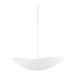 Hudson Valley Lighting Fabius 6 Light 24 inch White Plaster Pendant Ceiling Light