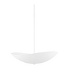 Hudson Valley Lighting Fabius 6 Light 24 inch White Plaster Pendant Ceiling Light