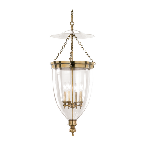 Hudson Valley Lighting Hanover 4 Light 15.5 inch Pendant Ceiling Light
