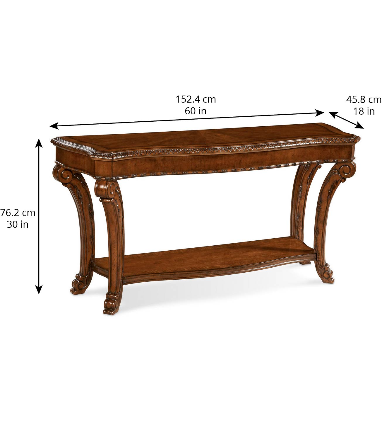 ART Furniture Old World Sofa Table DSC