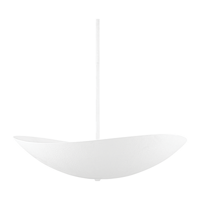 Hudson Valley Lighting Fabius 8 Light 36 inch White Plaster Pendant Ceiling Light