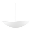 Hudson Valley Lighting Fabius 8 Light 36 inch White Plaster Pendant Ceiling Light
