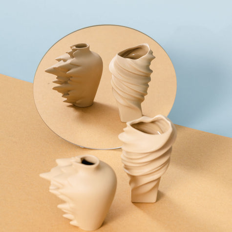 Rosenthal Mini Vase - Color Squall Fossil