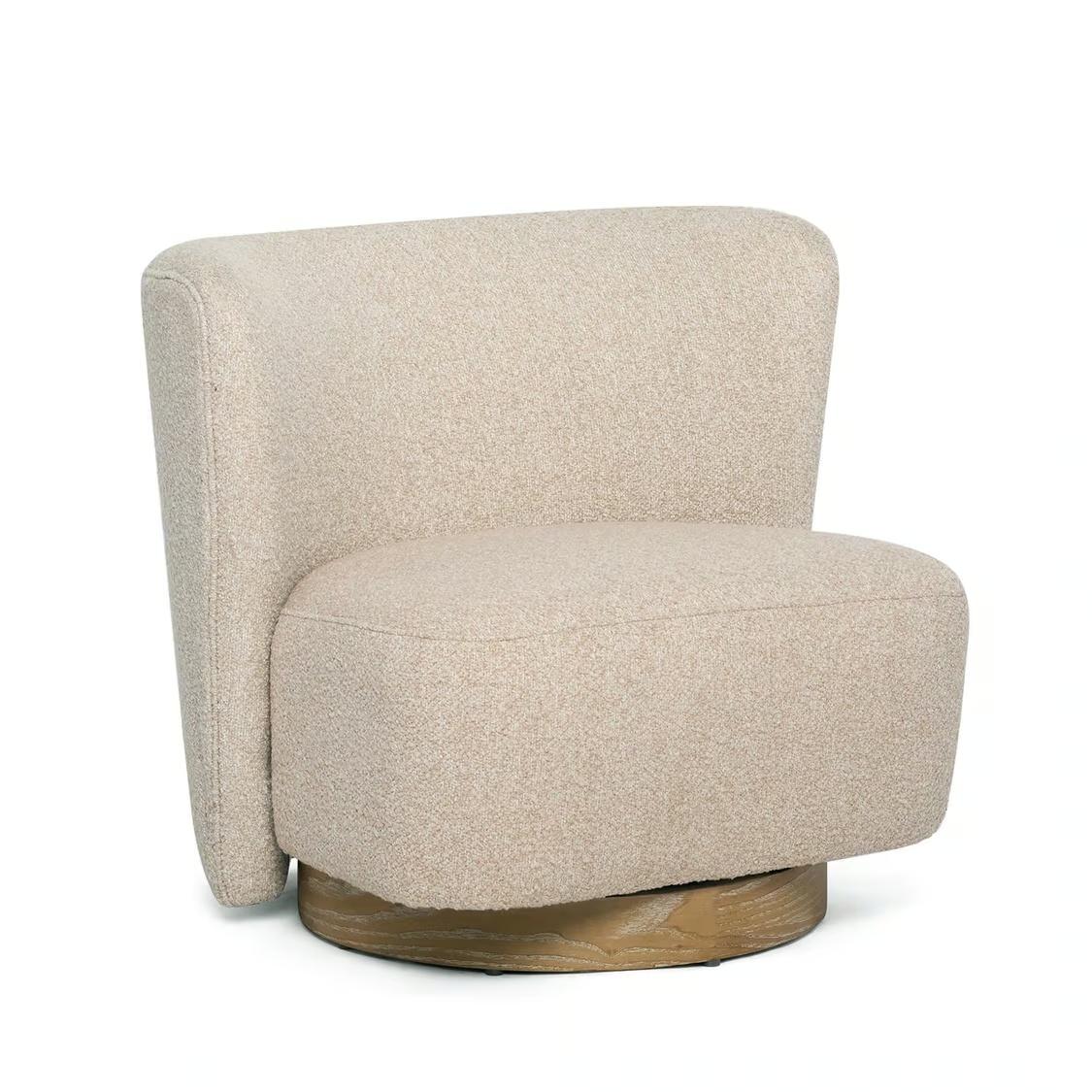 Interlude Dorian Swivel Lounge Chair