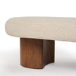 Interlude Caillou Classic Walnut Bench