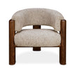 Interlude Olivia Classic Walnut Lounge Chair