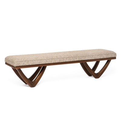 Interlude Monterey Classic Walnut Bench