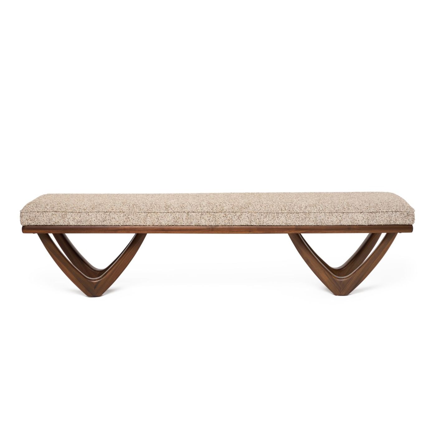 Interlude Monterey Classic Walnut Bench