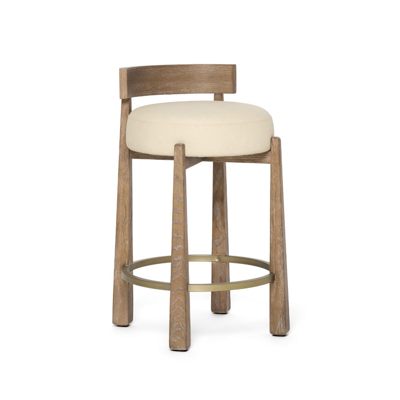 Interlude Holden Autumn Brown Counter Stool
