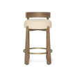 Interlude Holden Autumn Brown Counter Stool