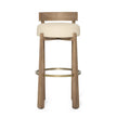 Interlude Holden Autumn Brown Bar Stool