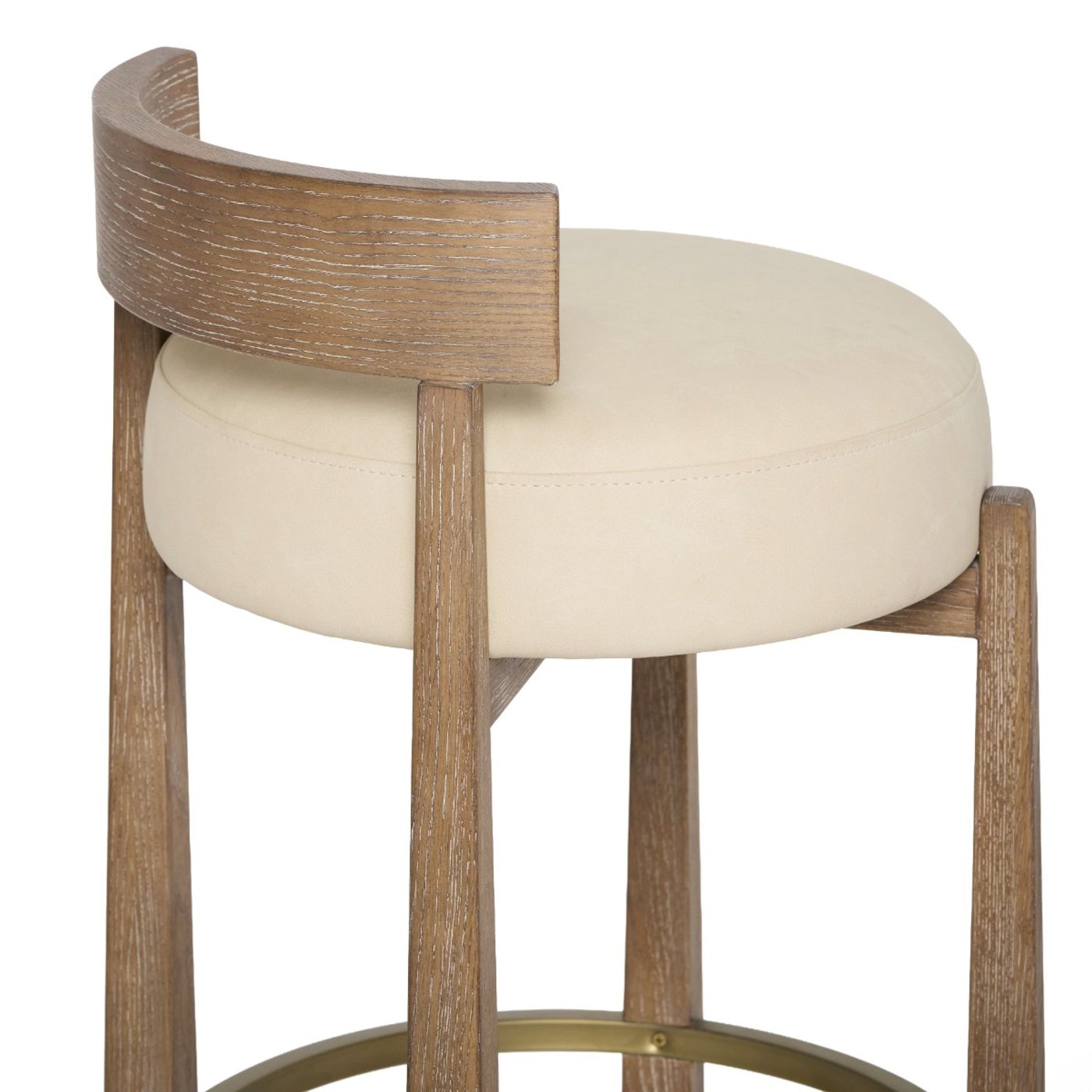 Interlude Holden Autumn Brown Bar Stool
