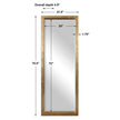 Uttermost Edmonton Gold Leaner Mirror