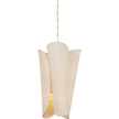Hudson Valley Lighting Springhill 6 Light 20 inch Gold Leaf Pendant Ceiling Light