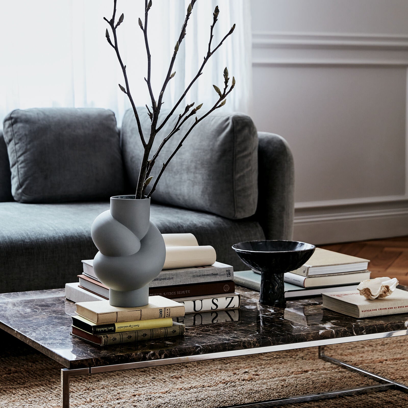 Rosenthal Node Vase Abyss 9.88 Inch