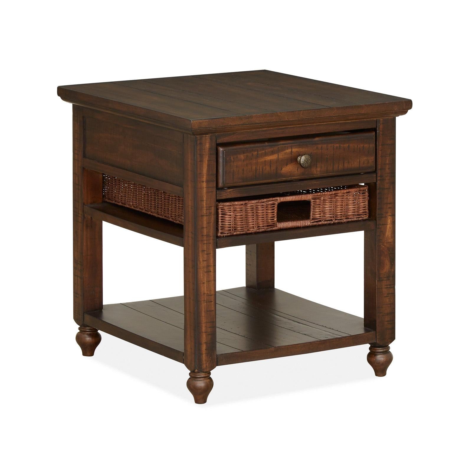 Magnussen Home Cottage Lane Coffee End Table