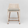 Interlude Boca Counter Stool White Wash