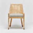 Interlude Boca Dining Chair Natural