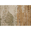 Feizy Pearson 39SBF Modern Abstract, Green/Ivory/Brown, Rug