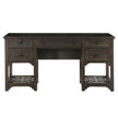 Magnussen Home Bellamy Peppercorn Desk Base