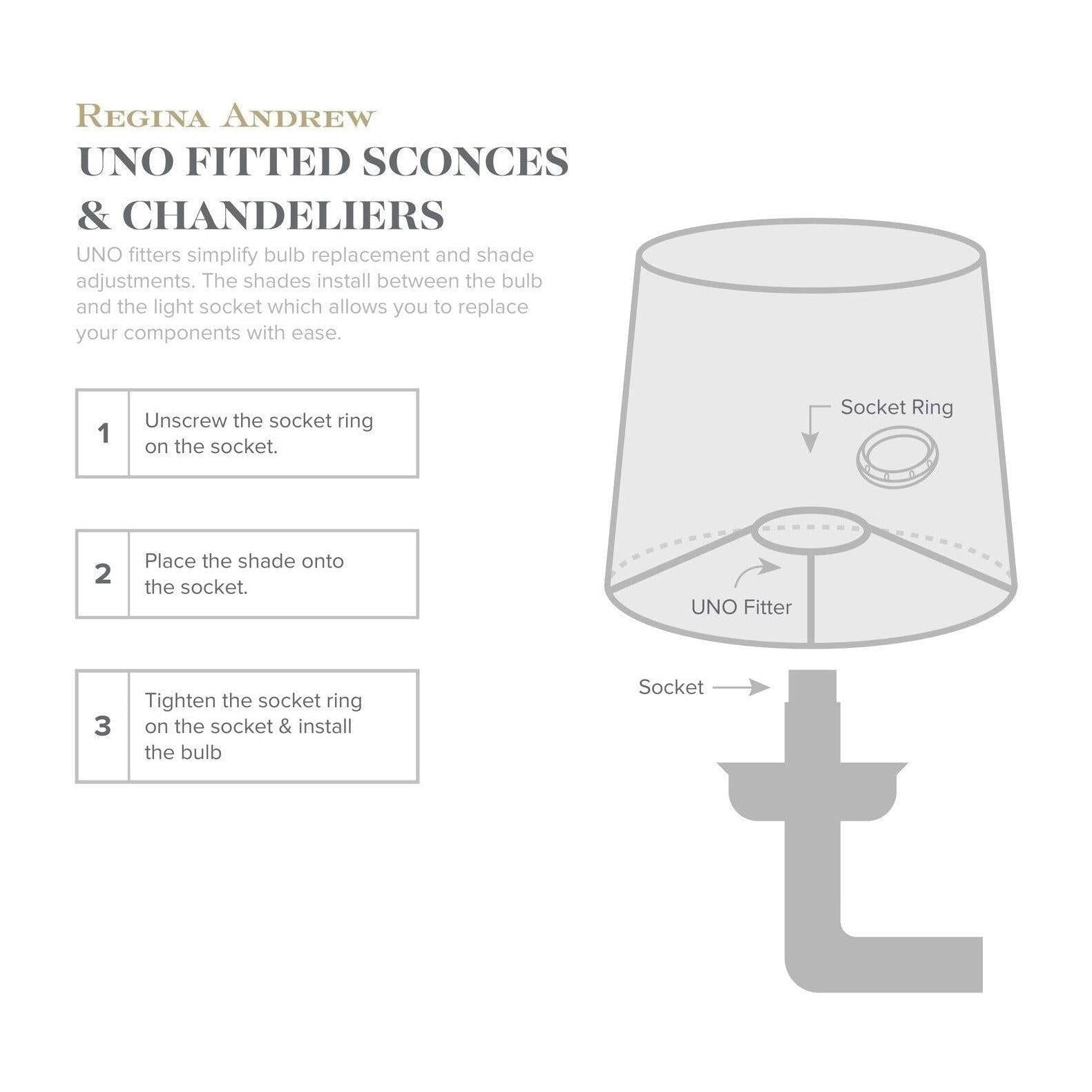 Regina Andrew Fishbone Sconce