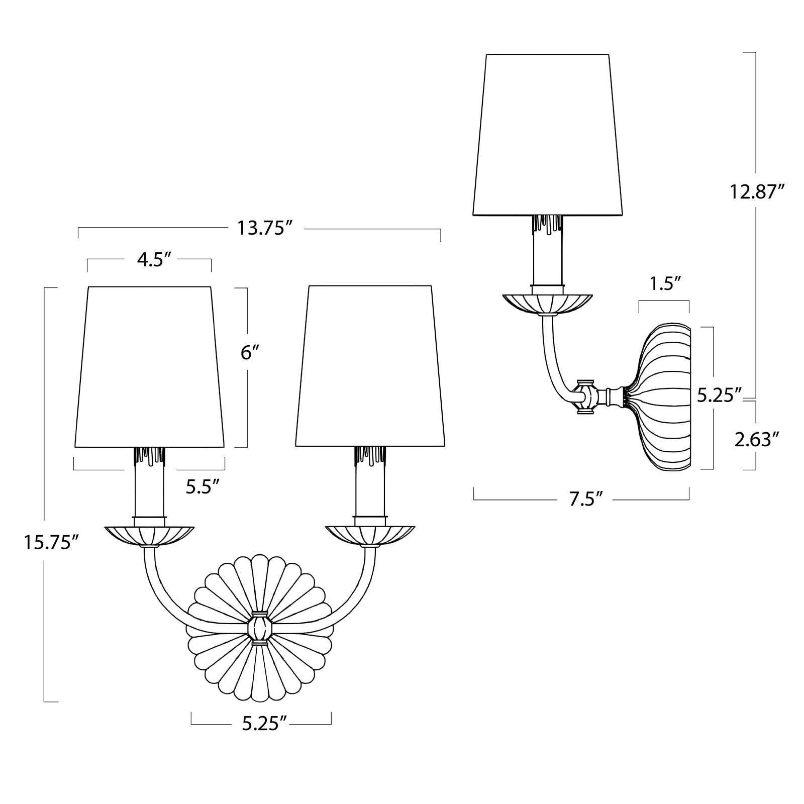 Regina Andrew Clove Sconce