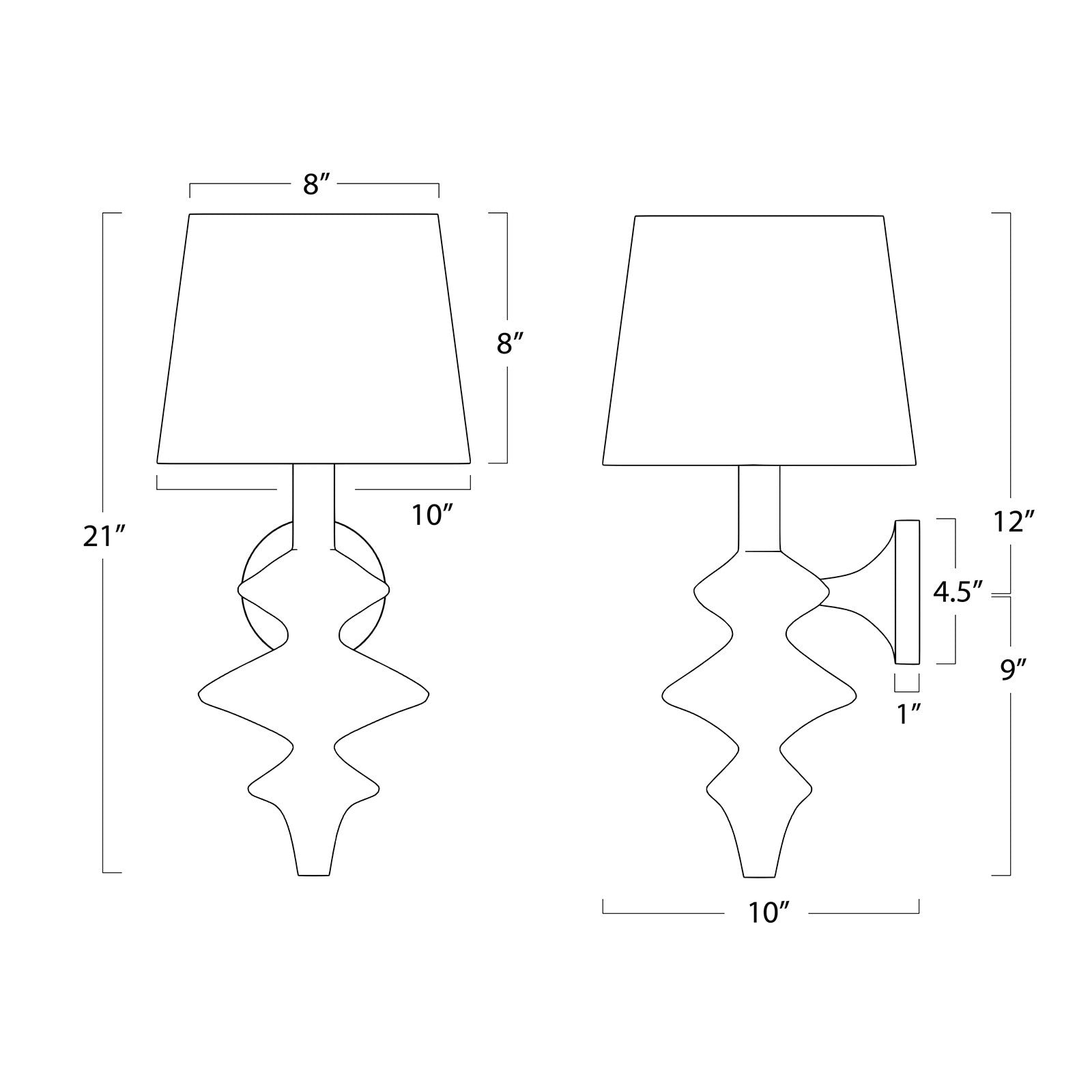 Regina Andrew Hope Sconce
