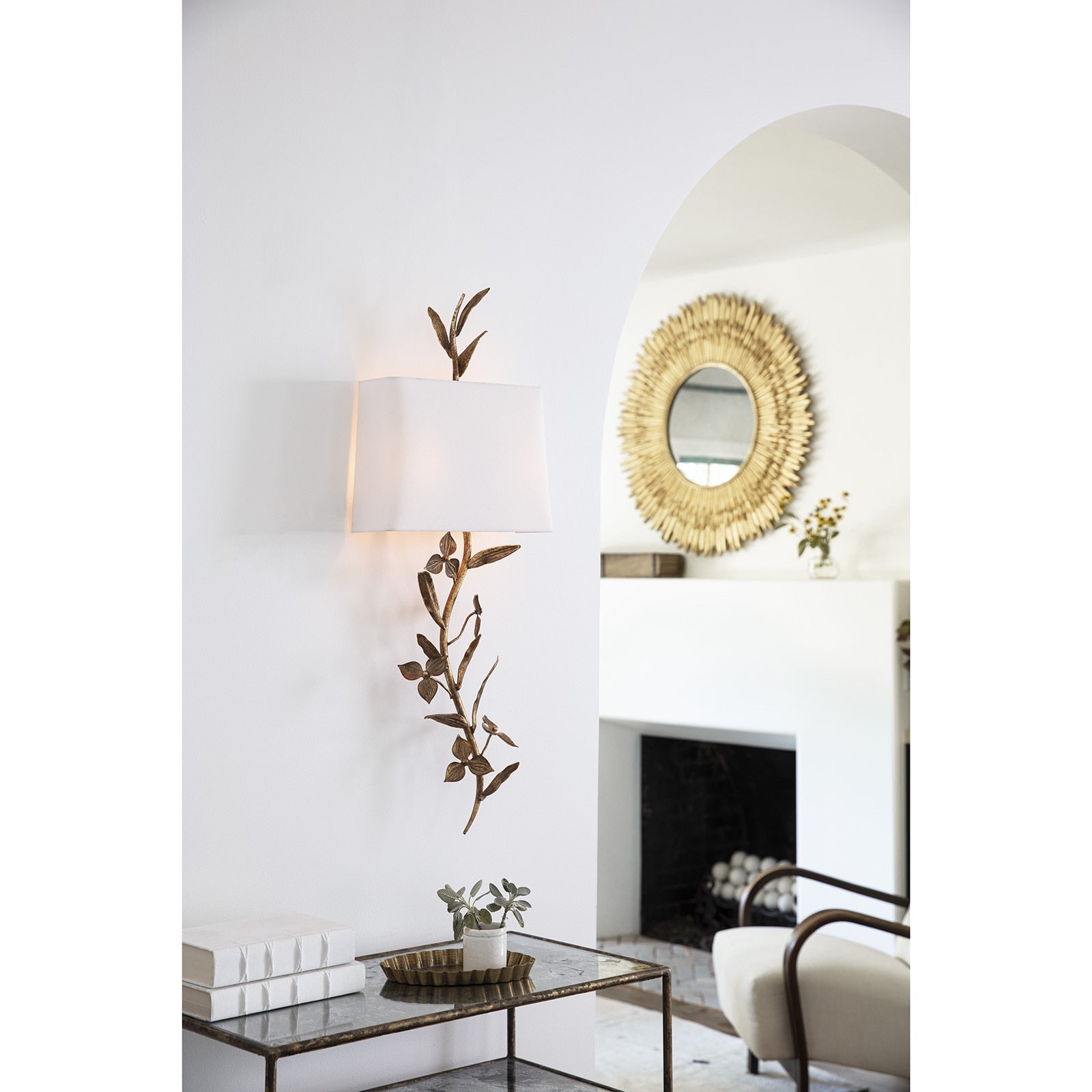 Regina Andrew Trillium Sconce