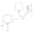 Regina Andrew  Treble Sconce