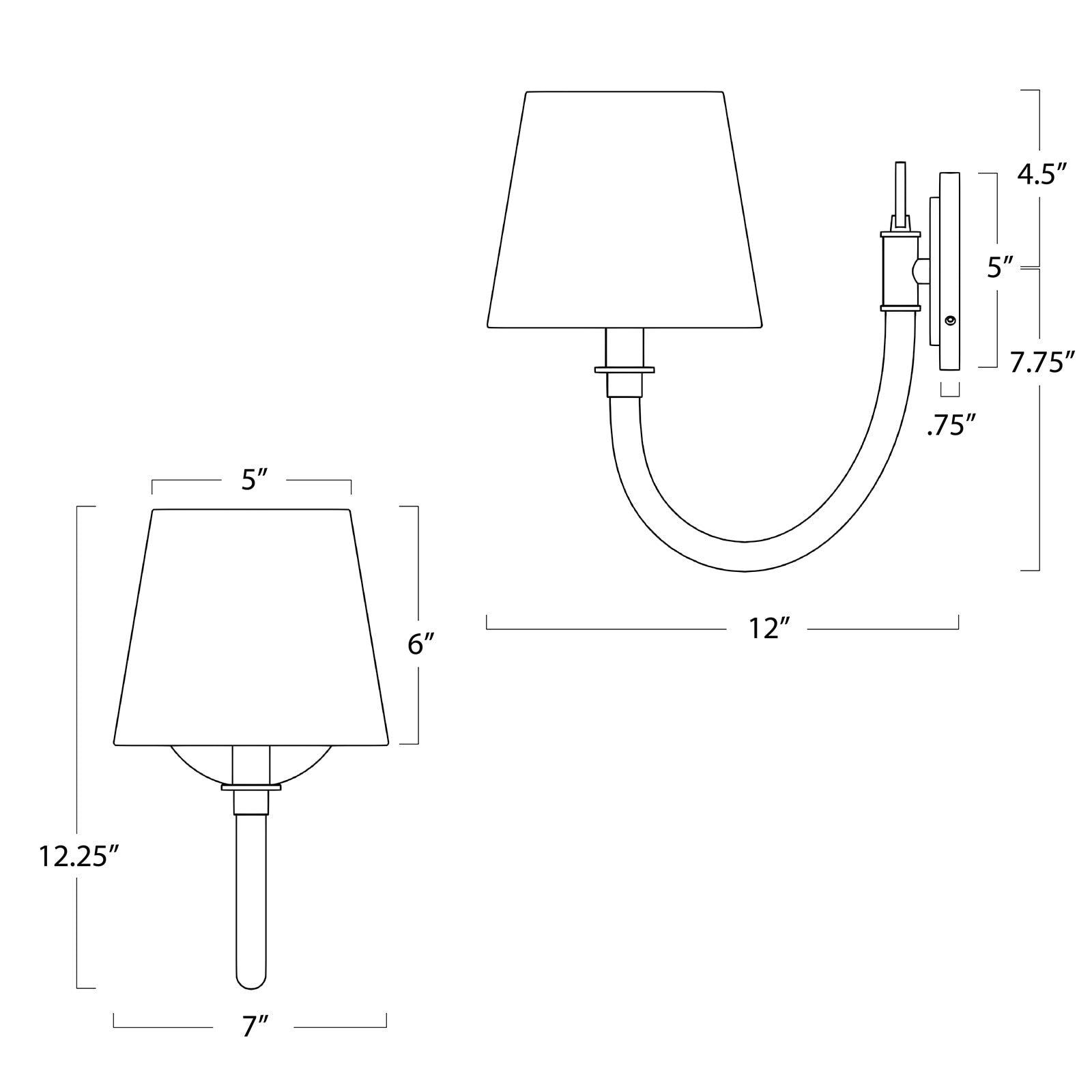 Regina Andrew  Treble Sconce