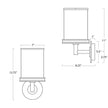 Regina Andrew Adria Sconce