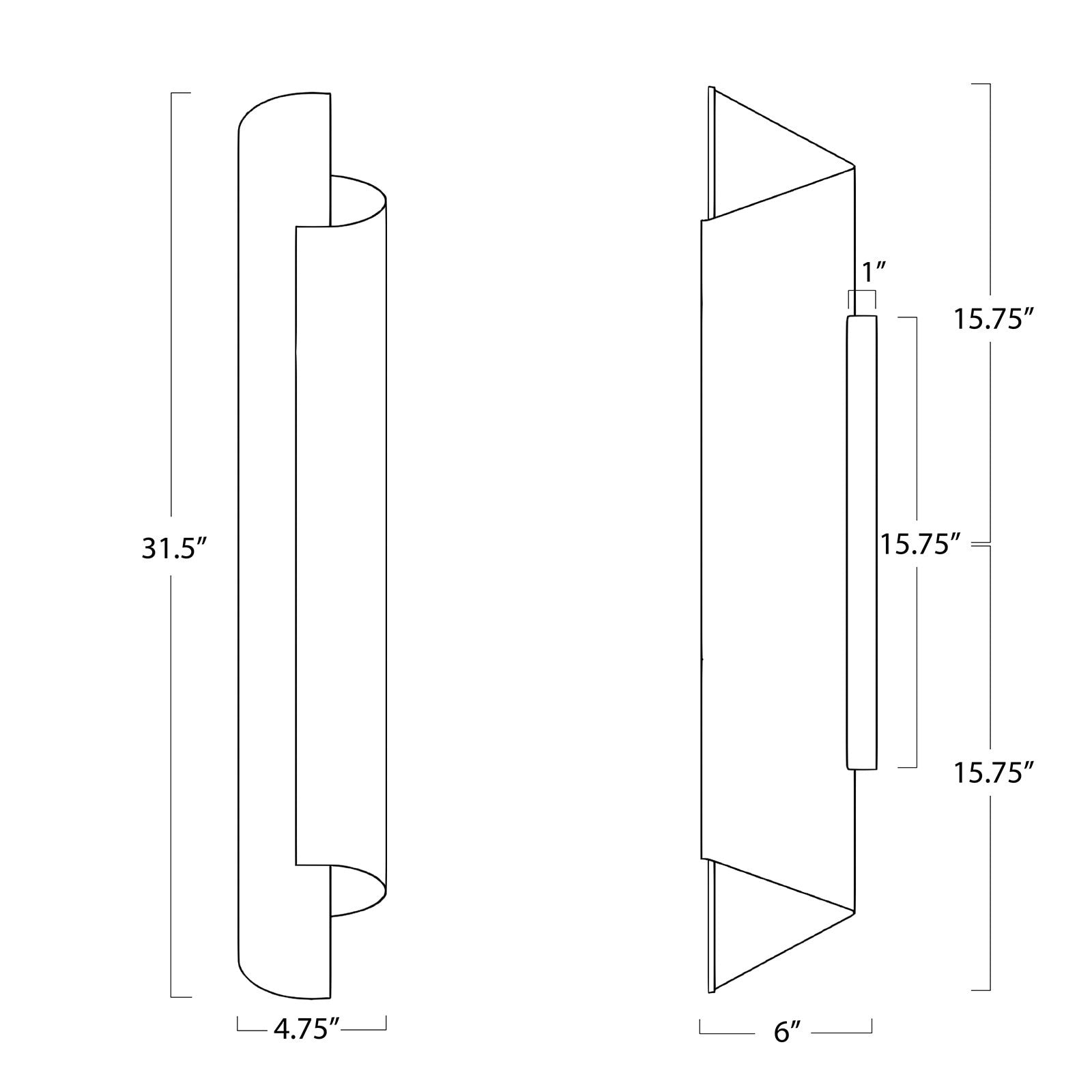 Flute Sconce