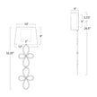 Regina Andrew Minuet Sconce