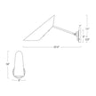Regina Andrew Vest Single Arm Sconce