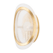 Hudson Valley Lighting Danes 1 Light 6 inch Vintage Gold Leaf Wall Sconce Wall Light