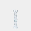 Global Views Glass Ribbed Candleholder