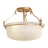 Hudson Valley Lighting Lowerre 2 Light Semi Flush Ceiling Light