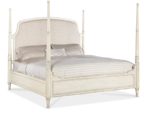 Hooker Furniture Americana Upholstered Poster Bed