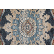 Feizy Pearson 39SGF Traditional Medallion, Blue/Red/Ivory, Rug