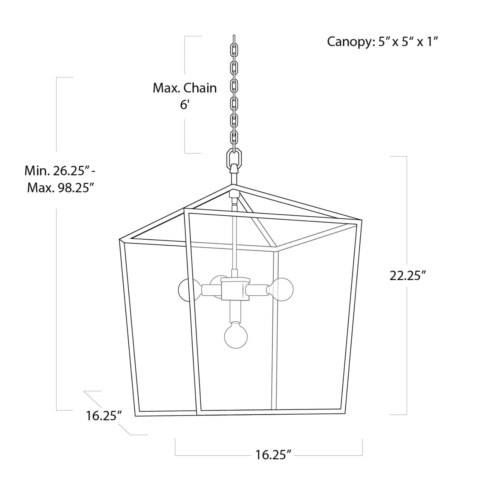 Regina Andrew Camden Lantern