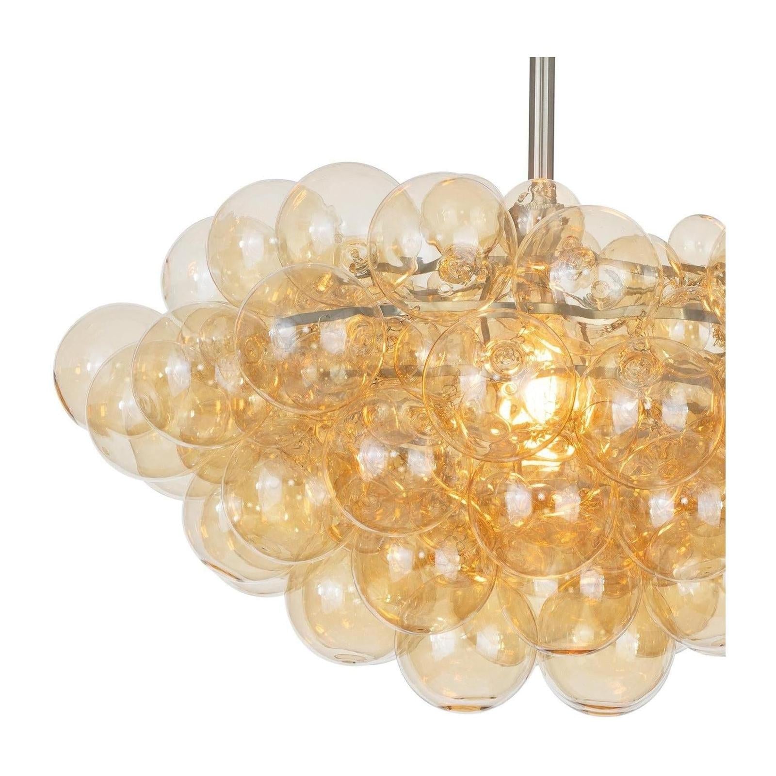 Regina Andrew Bubbles Amber Chandelier