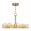 Regina Andrew Bubbles Amber Chandelier