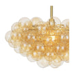 Regina Andrew Bubbles Amber Chandelier